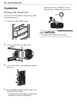 Предварительный просмотр 32 страницы LG C-B257SEZV Owner'S Manual