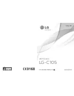 Preview for 1 page of LG C105 User Manual