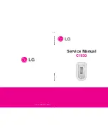 Preview for 1 page of LG C1150 Service Manual