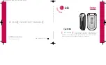 LG C1150 User Manual preview