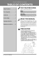 Предварительный просмотр 2 страницы LG C122CR Owner'S Manual