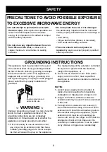 Preview for 3 page of LG C156XFA Owner'S Manual & Cooking Manual