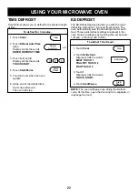 Preview for 22 page of LG C156XFA Owner'S Manual & Cooking Manual