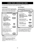 Preview for 24 page of LG C156XFA Owner'S Manual & Cooking Manual