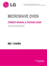 Preview for 38 page of LG C156XFA Owner'S Manual & Cooking Manual