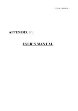 Предварительный просмотр 1 страницы LG C19JE User Manual