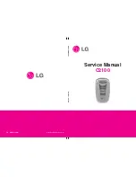 Preview for 1 page of LG C2100 Service Manual