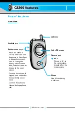 Preview for 122 page of LG C2200 User Manual