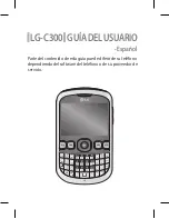 Preview for 3 page of LG C300 User Manual