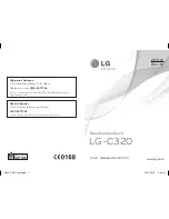 LG C320 User Manual preview