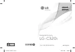 Preview for 1 page of LG C320i User Manual