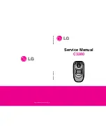 Preview for 1 page of LG C3380 Service Manual