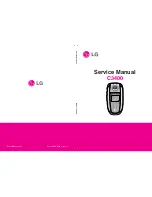 LG C3400 Service Manual preview