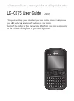 Preview for 121 page of LG C375 User Manual