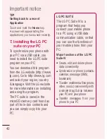 Preview for 42 page of LG C660R User Manual