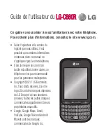 Preview for 99 page of LG C660R User Manual