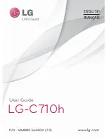 LG C710h User Manual preview