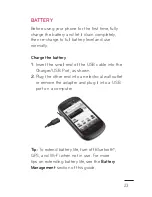 Preview for 23 page of LG C729 User Manual