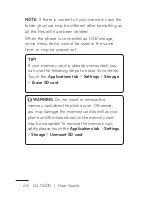 Preview for 26 page of LG C800 User Manual