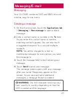 Preview for 47 page of LG C800 User Manual