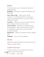 Preview for 84 page of LG C800 User Manual