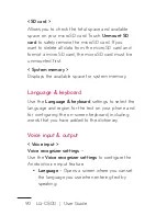 Preview for 90 page of LG C800 User Manual