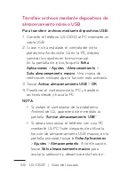 Предварительный просмотр 68 страницы LG C800DG (Spanish) Guías Del Usuario Manual