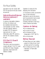 Preview for 12 page of LG C800G User Manual