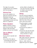 Preview for 15 page of LG C800G User Manual