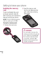 Preview for 52 page of LG C800G User Manual