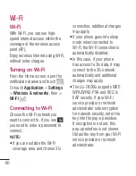 Preview for 62 page of LG C800G User Manual