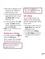 Preview for 71 page of LG C800G User Manual