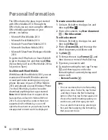 Предварительный просмотр 52 страницы LG C900 User Manual