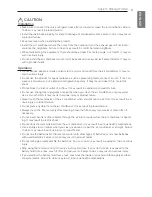 Preview for 5 page of LG CA09AWR Owner'S Manual