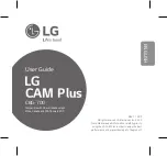 Предварительный просмотр 1 страницы LG CAM Plus CBG-700 User Manual