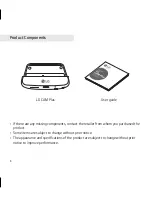 Preview for 8 page of LG CAM Plus User Manual