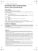 Preview for 5 page of LG CBGS3028S Owner'S Manual