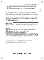 Preview for 8 page of LG CBGS3028S Owner'S Manual