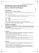 Предварительный просмотр 3 страницы LG CBIS3618B Owner'S Manual