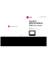 Preview for 1 page of LG CE-29Q46ET Service Manual