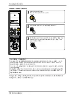 Preview for 14 page of LG Ceiling Cassette-Type Air Conditioner Owner'S Manual