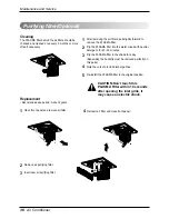 Preview for 36 page of LG Ceiling Cassette-Type Air Conditioner Owner'S Manual