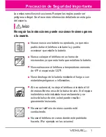 Preview for 4 page of LG Cell Phone (Spanish) Guías Del Usuario Manual