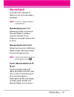 Preview for 30 page of LG Cell Phone (Spanish) Guías Del Usuario Manual