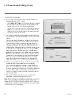 Preview for 20 page of LG Centric 32LT777H Commercial Mode Setup Manual