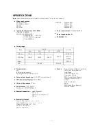 Предварительный просмотр 7 страницы LG CF-1420F60K Service Manual