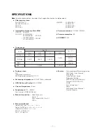 Preview for 6 page of LG CF-14F80K Service Manual