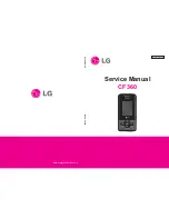 LG CF360 Service Manual preview