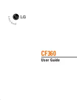 Preview for 5 page of LG CF360 User Manual