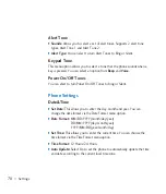 Preview for 73 page of LG CF750 User Manual